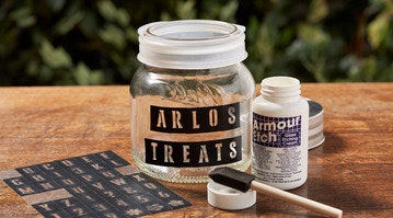 Personalized Dog Treat Ball&Jar